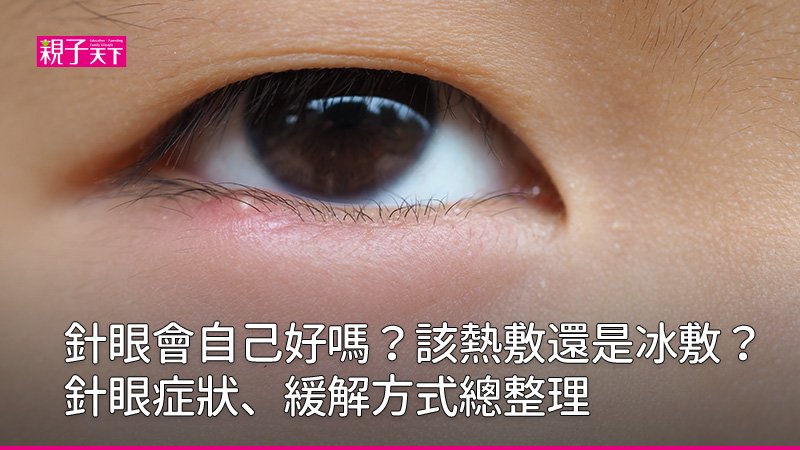 針眼-長針眼-麥粒腫-針眼會自己好嗎-針眼治療-針眼原因-針眼症狀