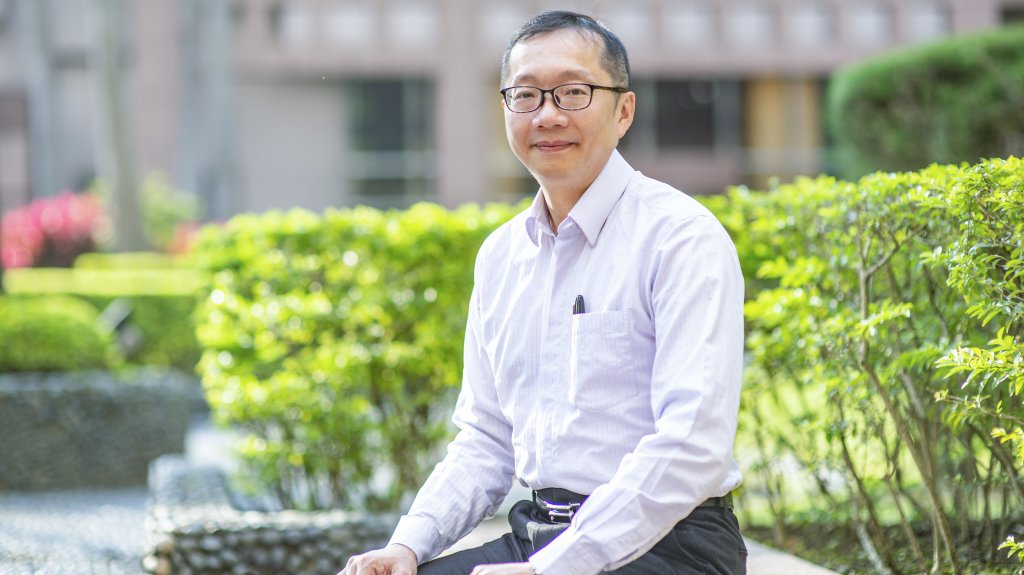 台灣師範大學教育學系教授林子斌。黃建賓攝