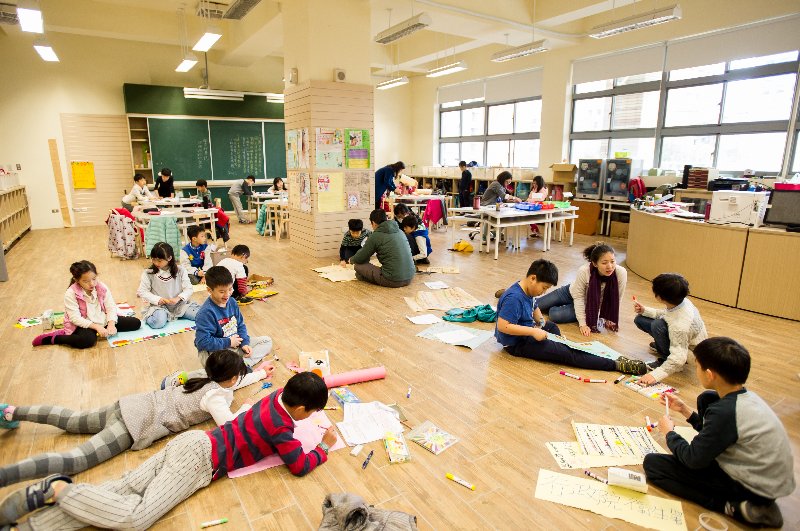 ▲ 北市和平實小上課情形。親子天下資料照