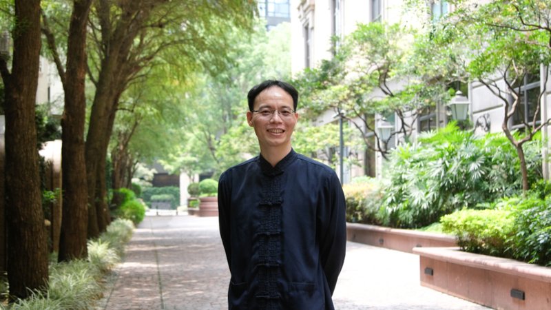 ▲ 張輝誠從隻身一人推廣「非填鴨」教學，到眾志成城催生第一所「學思達專校」，始終不變的是想翻轉教育的決心。楊煥世攝