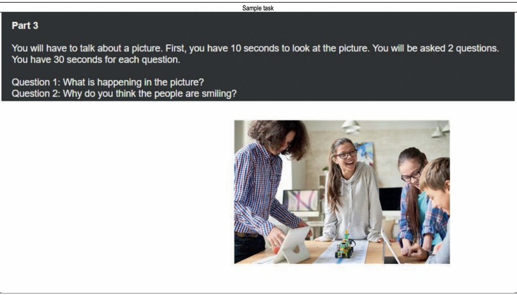 PISA英語口說案例題